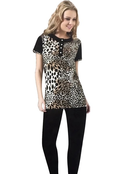 Hmd Kadın Leopar Taytlı Takım 60018 fiyatları