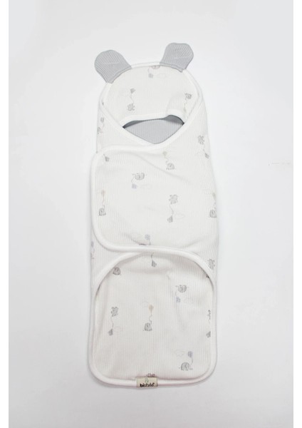 Flying Elephant Organik Bel Destekli Kundak 75102 Ekru Gri fırsatları