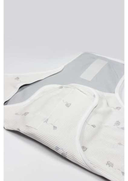 Flying Elephant Organik Bel Destekli Kundak 75102 Ekru Gri indirimleri