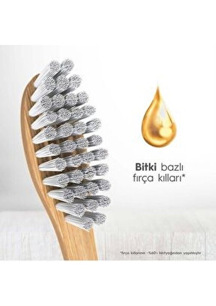 Bambu Diş Fırçası Derin Temizlik Sağlayan Orta Sert Kıllarla 1 Adet fırsatları