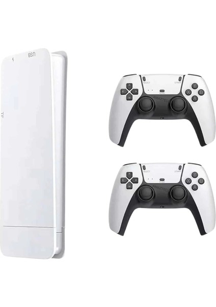 Game Box 3D Çift Oyun Kollu 4K Hd Ekran 20000'DEN Fazla Oyun Seçeneği 2.4g Kablosuz fırsatları