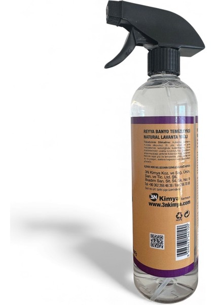 Natural Lavanta Yağlı Derz Banyo Yüzey Temizleyici 600 Ml x 12 Adet modelleri