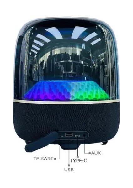 D33 Siyah Taşınabilir Kablosuz Bluetooth Hoparlör indirimleri