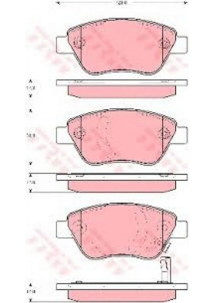 Mtxdpn Fren Balatasi Ön [ Opel Corsa D 1.0 / 1.2 / 1.3 Cdti / 1.4 ]