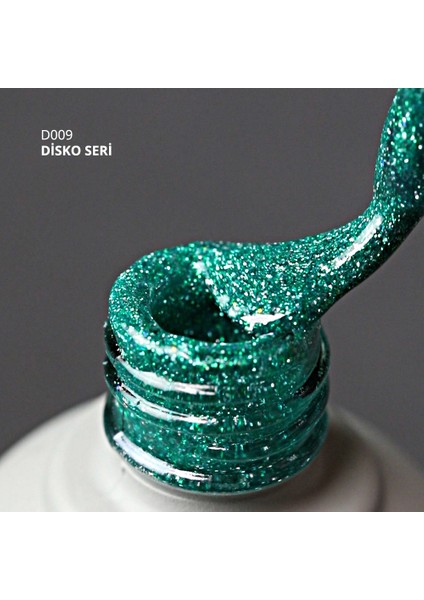 Disko Kalıcı Oje D009 Yeşil 10 ml, Reflective Flash Gel Polish fiyatları