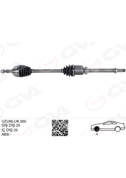 Mtxdpn Komple Aks Sağ Duster 10- 1.5 Dci 1.6 16V 5 Ileri 6 Ileri