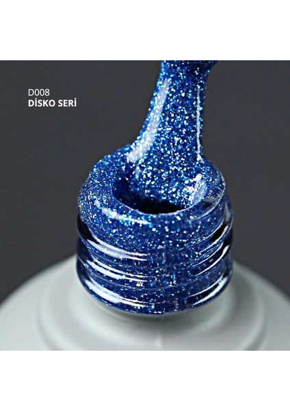 Disko Kalıcı Oje D008 Mavi 10 ml, Reflective Flash Gel Polish fiyatları
