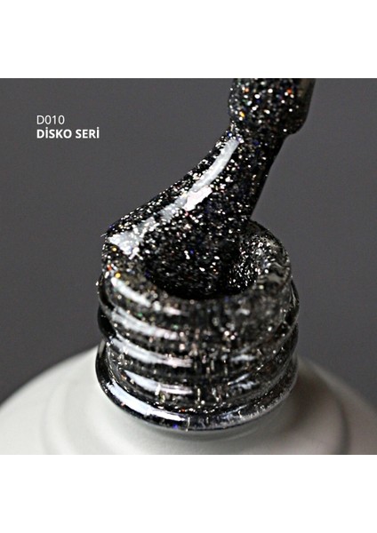 Disko Kalıcı Oje D010 Siyah 10 ml, Reflective Flash Gel Polish fiyatları