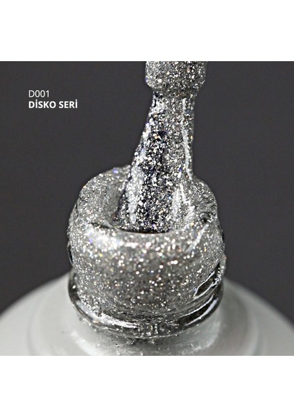 Disko Kalıcı Oje D001 Gümüş 10ml, Reflective Flash Gel Polish fiyatları