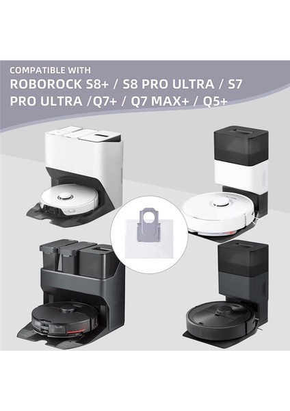 Roborock S8+/s8 Pro Ultra Vakumlu Otomatik Boşaltma Yuvası Için Toz Torbaları (Yurt Dışından) fiyatları
