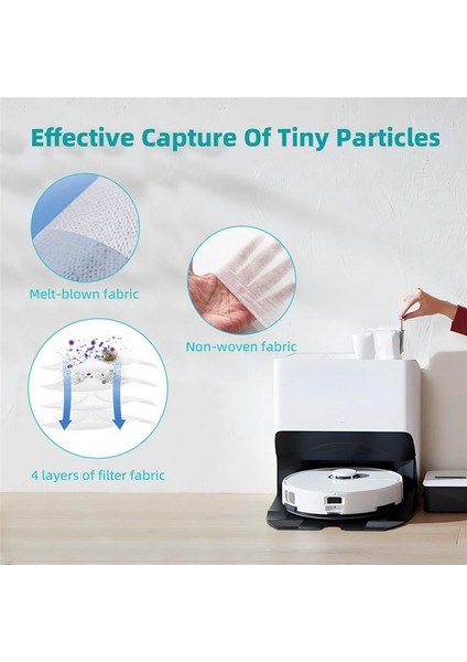 Roborock S8+/s8 Pro Ultra Vakumlu Otomatik Boşaltma Yuvası Için Toz Torbaları (Yurt Dışından) indirimleri