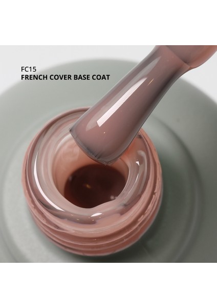 French Cover Rubber Base Coat 10 ml Şeftali Renk Geliştirilmiş Formül fiyatları
