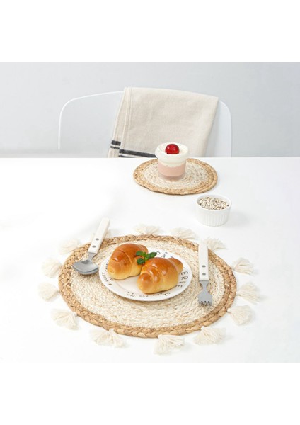 2x Dokuma Sepet Duvar Dekorasyonu Dokuma Sepet Duvar Dekor Hasır Duvar Duvar Asılı Küçük Makrame Boho Duvar Sanat Ev Dekor (Yurt Dışından) modelleri