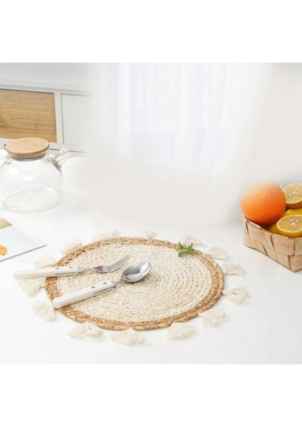 2x Dokuma Sepet Duvar Dekorasyonu Dokuma Sepet Duvar Dekor Hasır Duvar Duvar Asılı Küçük Makrame Boho Duvar Sanat Ev Dekor (Yurt Dışından) fırsatları