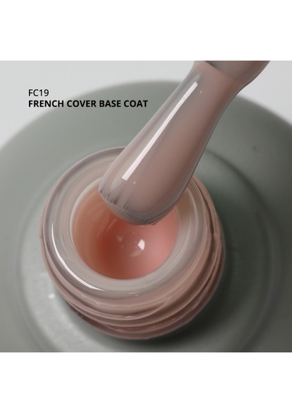 French Cover Rubber Base Coat Fc19, Pudra Pembe 10 Ml fiyatları