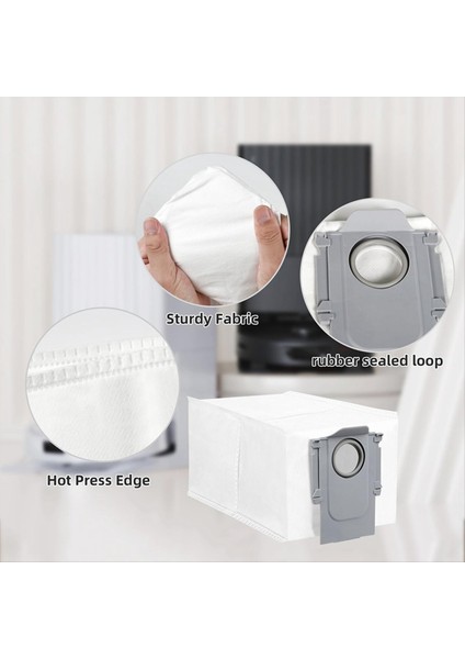 Roborock Q Revo S/q Revo Pro Elektrikli Süpürge Parçaları Için 20 Adet Paspas Pedi Toz Torbası (Yurt Dışından) fiyatları