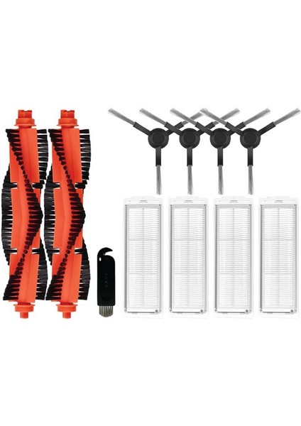 Xiaomi Mi Robot Mop 2s/mop P/mop Pro Ana Yan Fırça Hepa Filtresi Için (Yurt Dışından)