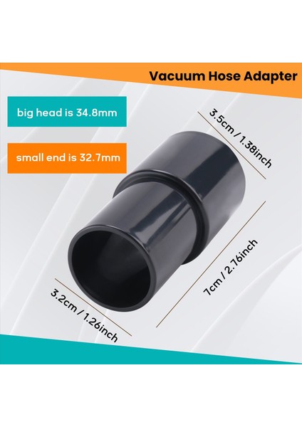 Adet 1 3/8 Inç - 1 1/4 Inç Evrensel Temizleyici Hortum Dönüştürücü (Yurt Dışından) fırsatları