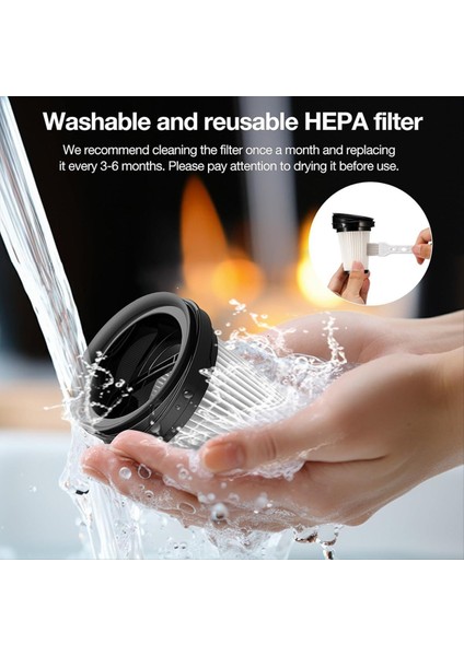 Grundig VCH9829 VCH9832 Için 6'lı Yedek Filtre Paketi (Yurt Dışından) fiyatları