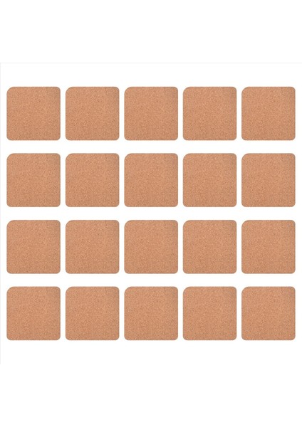 20 Adet Süblimasyon Bardak Altlıkları Boş Mdf Destekli Isı Transfer Bardak Altlıkları Diy Boyama Sanat El Sanatları 3 9 x 3 9 Inç (Yurt Dışından)