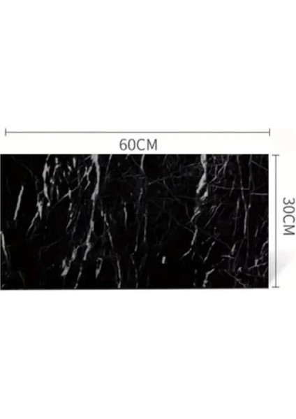 Siyah Mermer Desenli Alüminyum Plastik Duvar Sticker fiyatları