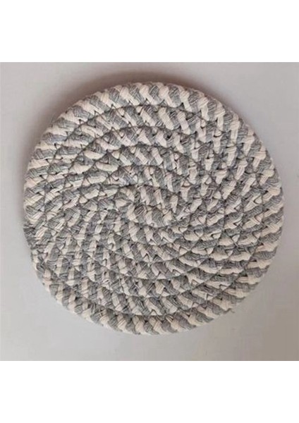 12PCS Placemats Içecek Bardak Altlıkları El Dokuması Yalıtım Pedleri Kase Pedleri Bardak Altlıkları Plaka Pedleri Pamuk Keten Pedleri (Yurt Dışından) indirimleri