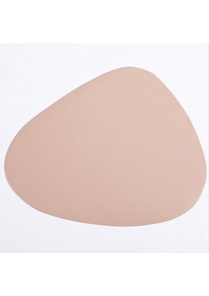 4 Adet Sofra Su Geçirmez Kalemsiz Coaster Deri Yer Mutfak Aksesuarları Pembe Için 4pcs Placemats (Yurt Dışından)