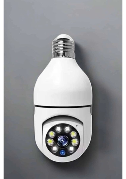 Ampul Görünümlü Güvenlik Kamerası Duylu Wifi Kamerası Dönebilen modelleri