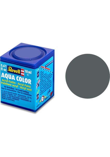 Revell 77 - Aqua Color Matt Dust Grey - Mat Boya- 18 ml