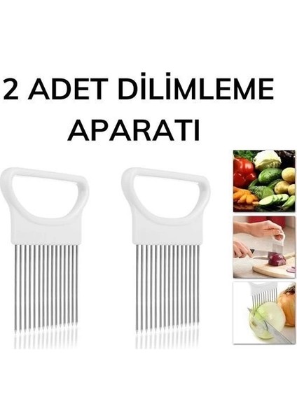 Pratik Kolay Eşit Şekilde Sebze Kesme Dilimleme Aleti Aparatı