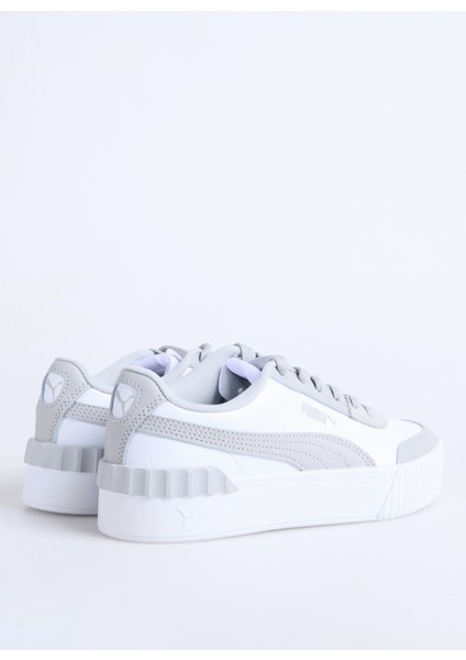 37303119 Carina Lift Puma White-Har Beyaz - Gri Kadın Lifestyle Ayakkabı modelleri