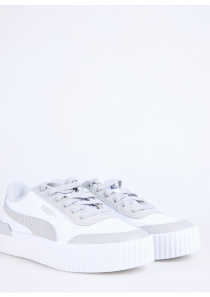 37303119 Carina Lift Puma White-Har Beyaz - Gri Kadın Lifestyle Ayakkabı indirimleri