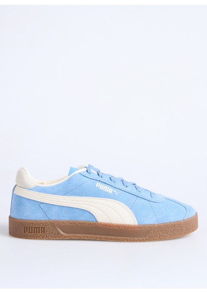 40151407 Puma Club Wsuede Leather F Mavi - Bej Kadın Lifestyle Ayakkabı