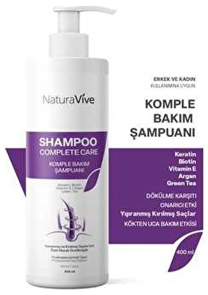 Şampuan Yıpranmış Saçlar İçin Nemlendirici Etki 400 ml Vegan Formül fiyatları