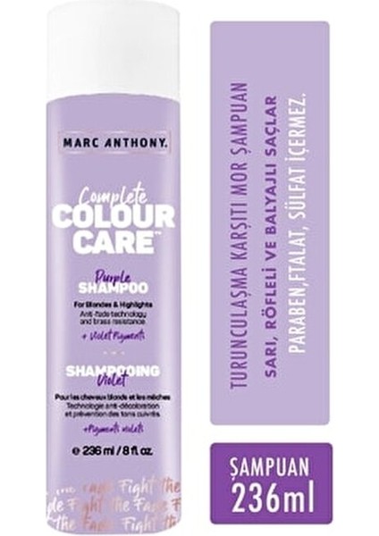 Mor Şampuan Turunculaşma Karşıtı Sülfatsız Formül 236 ml Tüm Saçlar İçin fiyatları