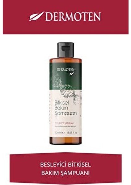 Bitkisel Bakım Şampuanı Dökülme Karşıtı Parabensiz Formül 400 ml Erkekler İçin fiyatları