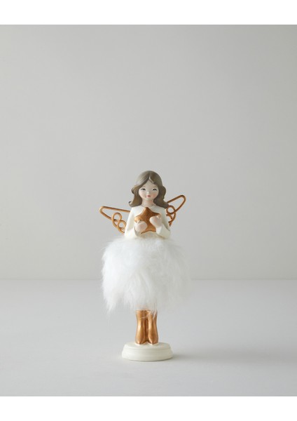 Ballerina Biblo 18 cm Beyaz