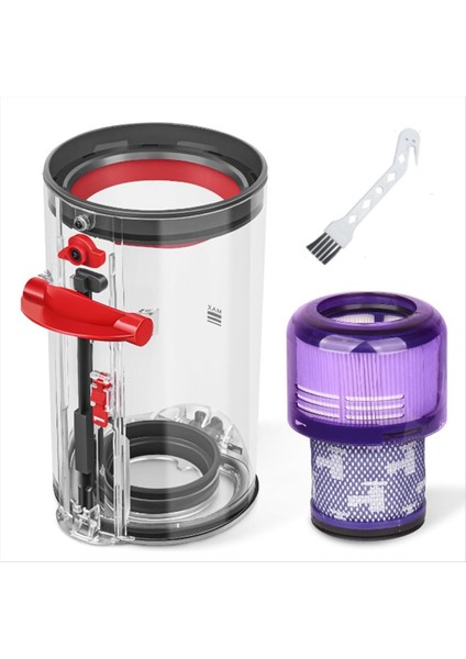 Dyson V11 Elektrikli Süpürge Aksesuarı Için Yedek Toz Haznesi ve Filtre (Yurt Dışından)