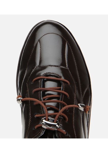 01AYH314490A480 KADIN Rugan Deri Siyah Dolgu Topuklu Spor Ayakkabı indirimleri