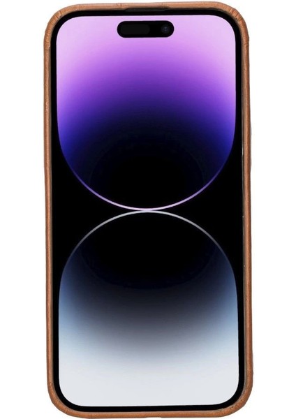 Apple iPhone 14 Pro Max Uyumlu Deri Arka Kapak Rock RST2E fırsatları