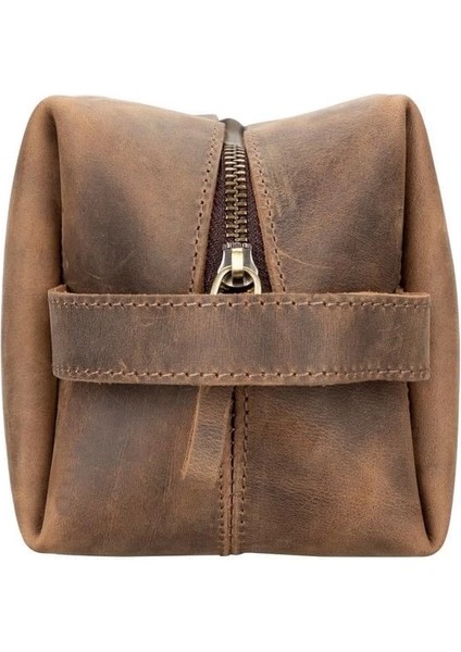 Deri Bakım ve Seyahat Çantası, Xl Beden, Antik Kahve fırsatları