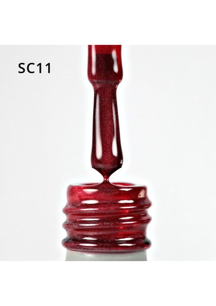 Korean Cat Eye, Silky Cat Eye, Kedi Gözü Oje, SC11 Açık Bordo, 10 ml fırsatları