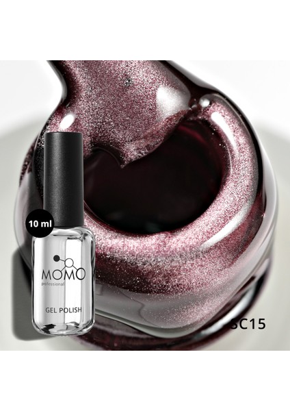 Korean Cat Eye, Silky Cat Eye, Kedi Gözü Oje, SC15 Bordo Mürdüm, 10 ml fiyatları