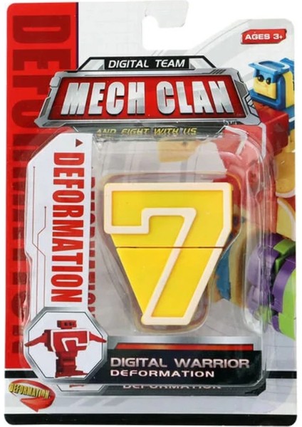 Robota Dönüşen Rakam- Yedi