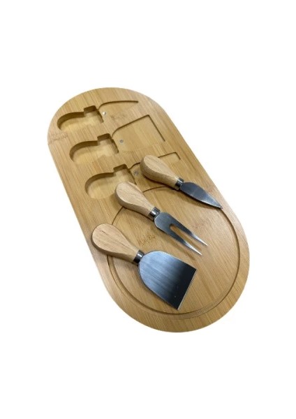 Ahşap Peynir Kesme ve Sunum Seti fiyatları