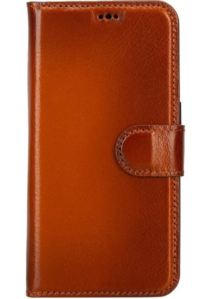 Apple iPhone 15 Pro Uyumlu Deri Cüzdanlı Kılıf Mwwn RST2EF Taba fırsatları