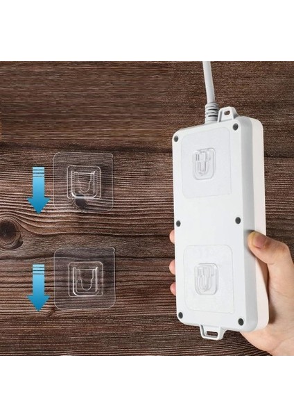 Geçmeli Klips Eşya Sabitleme Askısı 6lı Set fiyatları