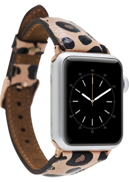 Apple Watch Uyumlu Deri Kordon 42-44-45MM Slim LE02N