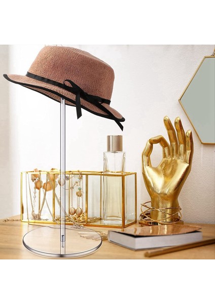 4 Set Akrilik Şapka Stand Açık Kaide Ekran Stand Beyzbol Şapkası Rafları Ekran Şapkası Için Yuvarlak Akrilik Yükselticiler (Yurt Dışından) fiyatları