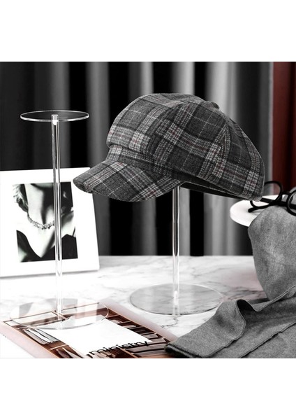 4 Set Akrilik Şapka Stand Açık Kaide Ekran Stand Beyzbol Şapkası Rafları Ekran Şapkası Için Yuvarlak Akrilik Yükselticiler (Yurt Dışından) indirimleri